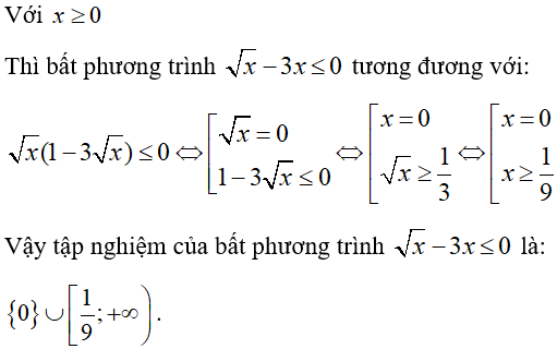 50 câu trắc nghiệm Dấu của tam thức bậc hai có đáp án