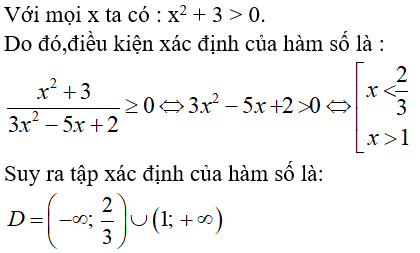 50 câu trắc nghiệm Dấu của tam thức bậc hai có đáp án