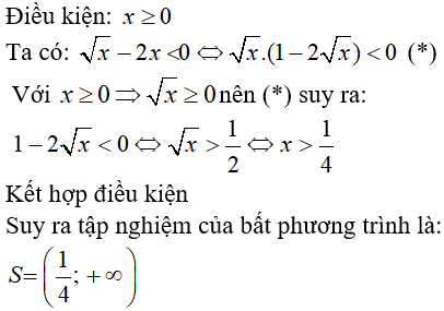 50 câu trắc nghiệm Dấu của tam thức bậc hai có đáp án