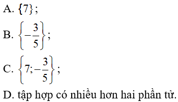 11 câu trắc nghiệm Phương trình quy về phương trình bậc nhất, bậc hai có đáp án