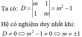 10 câu trắc nghiệm Phương trình và hệ phương trình bậc nhất nhiều ẩn có đáp án