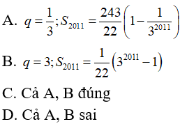 Bài tập trắc nghiệm Đại số và Giải tích 11 | Bài tập và Câu hỏi trắc nghiệm Đại số và Giải tích 11