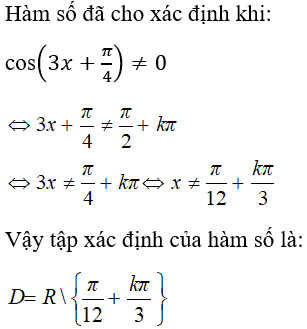 Bài tập trắc nghiệm Đại số và Giải tích 11 | Bài tập và Câu hỏi trắc nghiệm Đại số và Giải tích 11