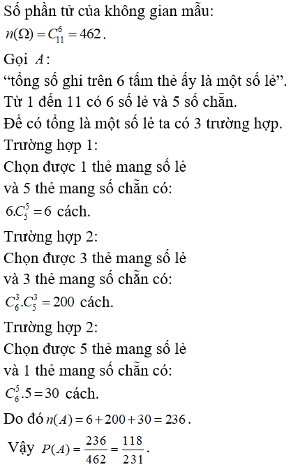 Bài tập trắc nghiệm Đại số và Giải tích 11 | Bài tập và Câu hỏi trắc nghiệm Đại số và Giải tích 11