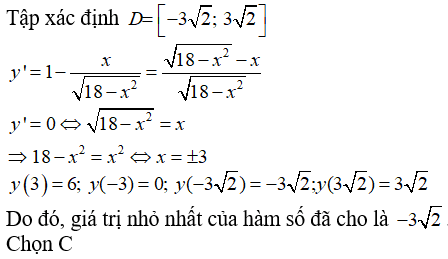 Bài tập trắc nghiệm Giải tích 12 | Câu hỏi trắc nghiệm Giải tích 12