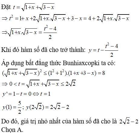 Bài tập trắc nghiệm Giải tích 12 | Câu hỏi trắc nghiệm Giải tích 12