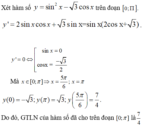 Bài tập trắc nghiệm Giải tích 12 | Câu hỏi trắc nghiệm Giải tích 12