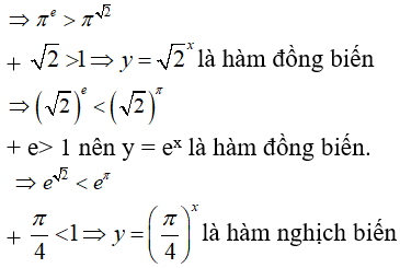 Bài tập trắc nghiệm Giải tích 12 | Câu hỏi trắc nghiệm Giải tích 12