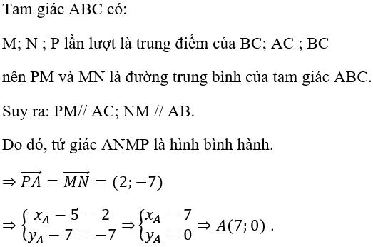 Bài tập trắc nghiệm Hình học 10 | Câu hỏi trắc nghiệm Hình học 10