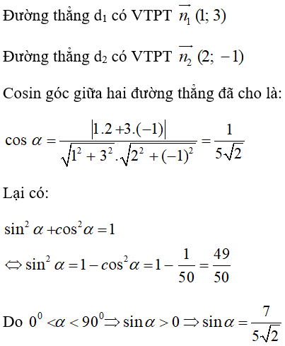 Bài tập trắc nghiệm Hình học 10 | Câu hỏi trắc nghiệm Hình học 10