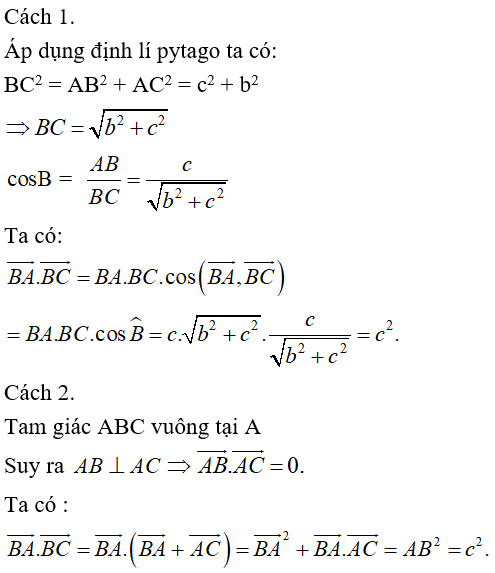 Bài tập trắc nghiệm Hình học 10 | Câu hỏi trắc nghiệm Hình học 10