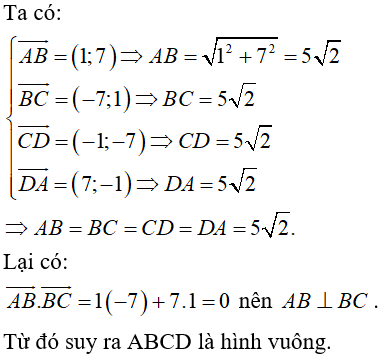 Bài tập trắc nghiệm Hình học 10 | Câu hỏi trắc nghiệm Hình học 10