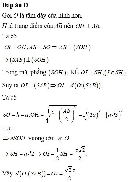 Bài tập trắc nghiệm Hình học 12 | Câu hỏi trắc nghiệm Hình học 12