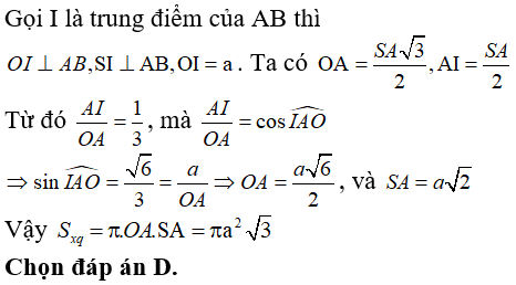 Bài tập trắc nghiệm Hình học 12 | Câu hỏi trắc nghiệm Hình học 12