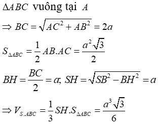 Bài tập trắc nghiệm Hình học 12 | Câu hỏi trắc nghiệm Hình học 12