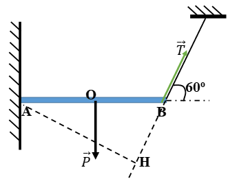  30 câu trắc nghiệm Cân bằng của một vật có trục quay cố định - Momen lực cực hay có đáp án (phần 2) 