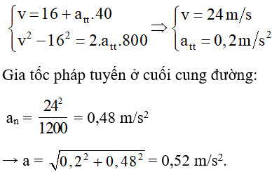 28 câu trắc nghiệm Chuyển động tròn đều cực hay có đáp án (phần 2)