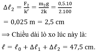  15 câu trắc nghiệm Lực đàn hồi của lò xo - Định luật húc cực hay có đáp án 