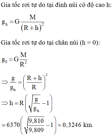  13 câu trắc nghiệm Lực hấp dẫn - Định luật vạn vật hấp dẫn cực hay có đáp án 