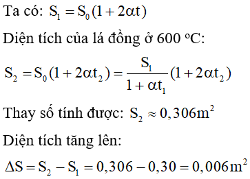  25 câu trắc nghiệm Sự nở vì nhiệt của vật rắn cực hay có đáp án (phần 2) 