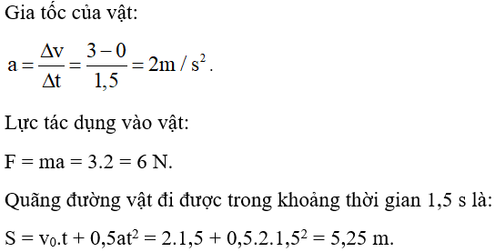  Đề kiểm tra học kì 1 Vật Lí 10  (có đáp án) 