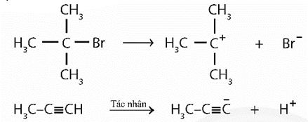 Cặp electron chung bị phân cắt như thế nào trong Ví dụ 5