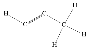 Để vẽ liên kết ba trong phân tử propyne (C3H4), cần chọn các công cụ nào