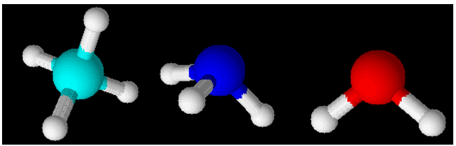 Về công thức cấu tạo trong giao diện ChemSketch, hiển thị cấu trúc