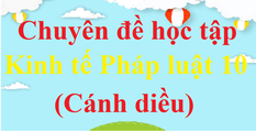 Chuyên đề Kinh tế Pháp luật 10 | Giải Chuyên đề Kinh tế Pháp luật 10 | Giải bài tập Chuyên đề Kinh tế Pháp luật 10 | Chuyên đề học tập Kinh tế Pháp luật 10 Kết nối tri thức, Cánh diều, Chân trời sáng tạo