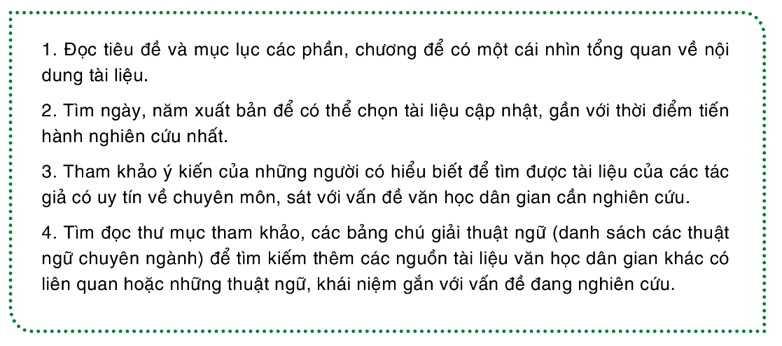 Soạn bài Yêu cầu và cách thức nghiên cứu một vấn đề văn học dân gian | Chuyên đề Văn 10 Cánh diều