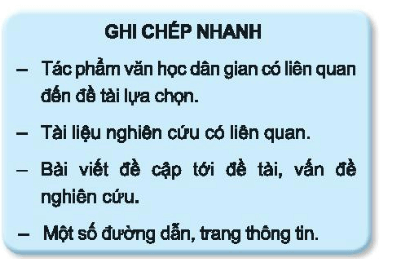 Soạn bài Tập nghiên cứu | Chuyên đề Văn 10 Kết nối tri thức