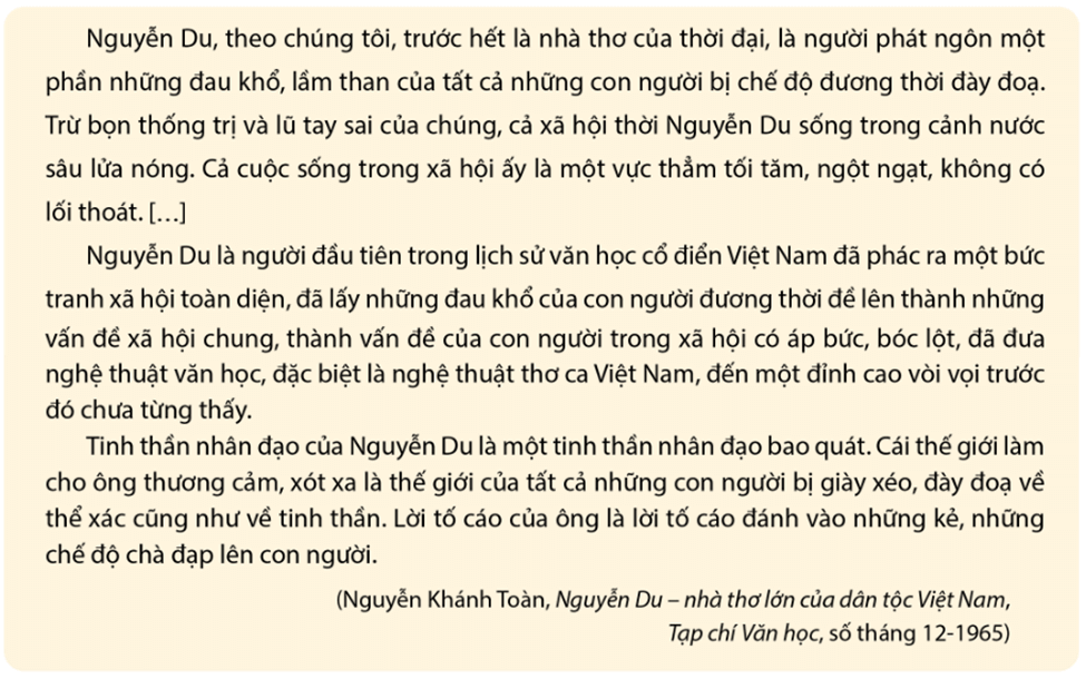 Soạn bài Yêu cầu và cách thức đọc một tác giả văn học | Chuyên đề Văn 11 Cánh diều