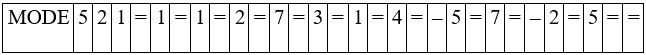 Sử dụng máy tính cầm tay tìm nghiệm của các hệ phương trình trong Ví dụ 3