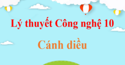 Lý thuyết Công nghệ 10 Cánh diều hay, ngắn gọn