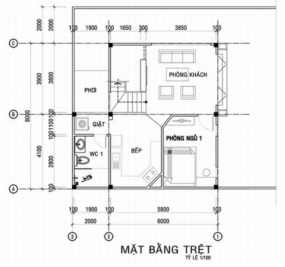 Hãy sưu tầm một bản vẽ kĩ thuật và cho biết bản vẽ đó được sử dụng trong lĩnh vực nào?