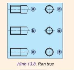 Quan sát Hình 13.8 tìm hình vẽ đúng