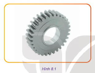 Hãy quan sát và cho biết, để tạo thành chi tiết có hình dạng như Hình 8.1