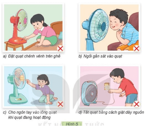 Công nghệ lớp 3 Bài 3: Sử dụng quạt điện trang 14, 15, 16, 17, 18