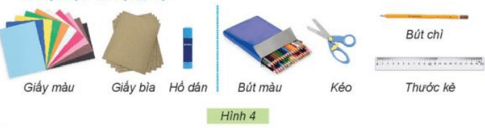 Công nghệ lớp 3 Bài 8: Làm đồ dùng học tập trang 41, 42, 43, 44, 45