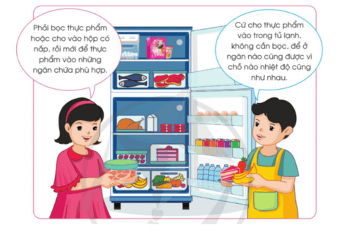 Công nghệ lớp 5 Cánh diều Bài 7: Sử dụng tủ lạnh