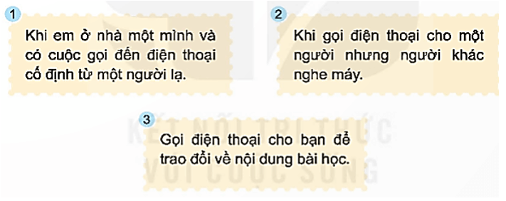 Công nghệ lớp 5 Kết nối tri thức Bài 5: Sử dụng điện thoại