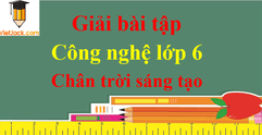 Giải bài tập Công nghệ lớp 6 - Chân trời sáng tạo