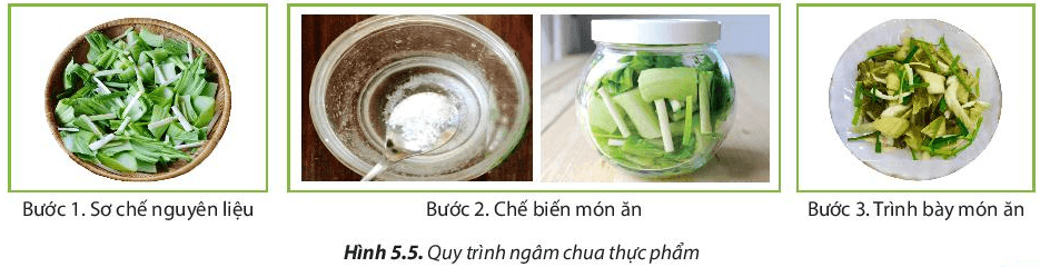 Lý thuyết Công nghệ 6 Bài 5: Bảo quản và chế biến thực phẩm trong gia đình | Chân trời sáng tạo