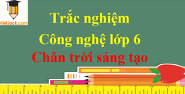 Trắc nghiệm Công nghệ lớp 6 có đáp án | Chân trời sáng tạo