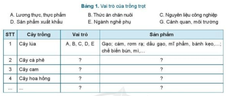 Lý thuyết Công nghệ 7 Cánh diều Ôn tập Chủ đề 1: Trồng trọt và lâm nghiệp