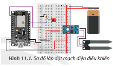 Làm thế nào để lắp ráp mạch điện điều khiển đơn giản có sử dụng mô đun cảm biến