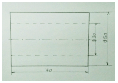 Hãy vẽ lại Hình 1.6 với tỉ lệ 1:1 trên giấy A4