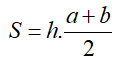 Cách tính Diện tích hình thang hay, chi tiết