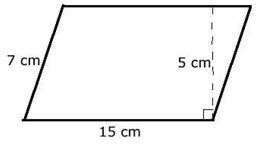 Công thức tính chu vi, diện tích hình bình hành lớp 6 (hay, chi tiết)