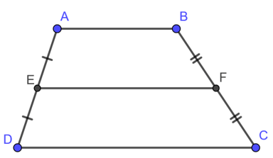 Đường trung bình của hình thang là gì, định nghĩa, tính chất hay, chi tiết